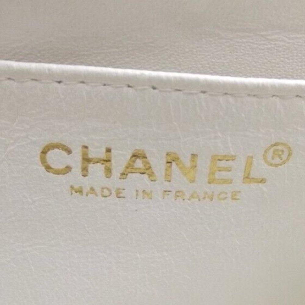 Chanel Wild Stitch Brown Leather Squared Diamond Stitching Top Handle Bag - Picture 13 of 13